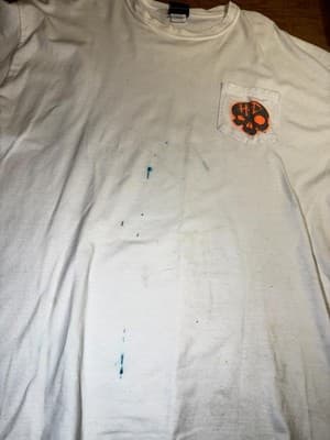 Harley Davidson Austin Texas Cowboy T Shirt XXL White Pocket Tee - Thumbnail 7