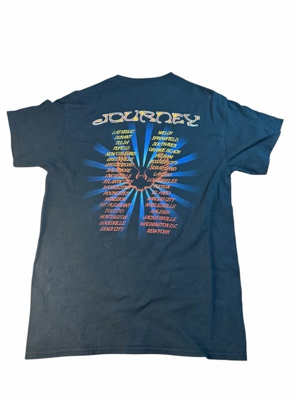 Journey 2017 Concert Tour Graphic Band T-Shirt Size Medium - Thumbnail 2