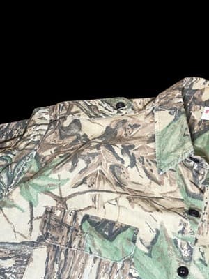 Vintage Realtree Camo Shirt Sports Afield XL Made in USA 90s Hunting - Thumbnail 4