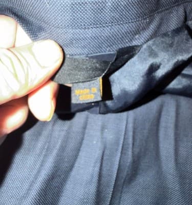 Baroni Executive Navy 2 Button Suit Mens 54R 44x32 Flat Front - Thumbnail 4