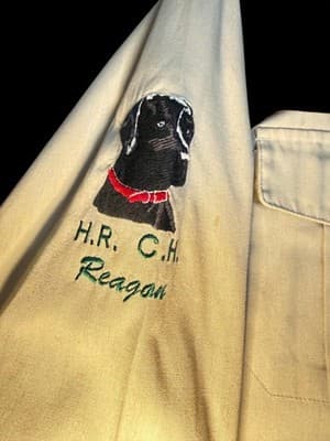 Vintage RedHead Retriever Club Shirt HRCH Reagan Louisiana Hunting XL - Thumbnail 5