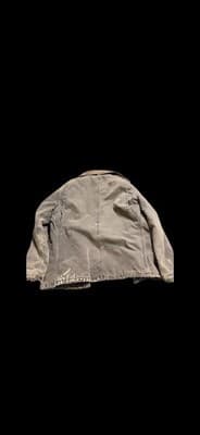Vintage 90s Carhartt Heavily Distressed Black Quilt Lined Work Jacket - Thumbnail 5
