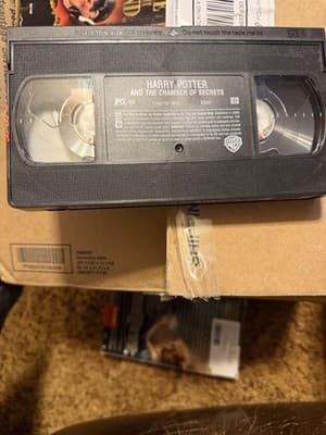 Harry Potter VHS Sorcerer's Stone &The Chamber of Secrets - Thumbnail 3