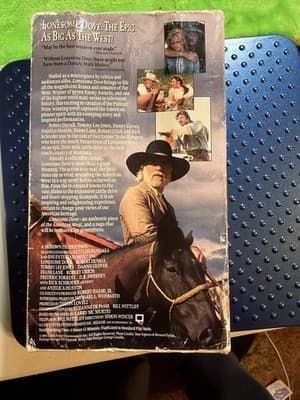 Lonesome Dove VHS COMPLETE 6-HOUR EPIC Western Movie Robert Duvall Danny Glover - Thumbnail 2