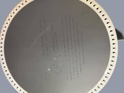 Amazon Echo Dot 2nd Gen White Smart Speaker Alexa Voice Control w/ Adapter - Thumbnail 5