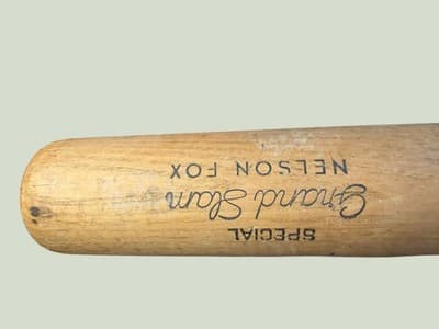 Vintage Nellie Nelson Louisville Slugger H&B 150S Grand Slam Baseball Bat HOF - Thumbnail 6