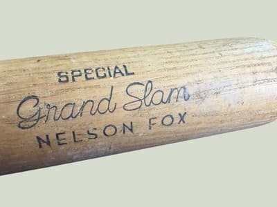 Vintage Nellie Nelson Louisville Slugger H&B 150S Grand Slam Baseball Bat HOF - Thumbnail 3