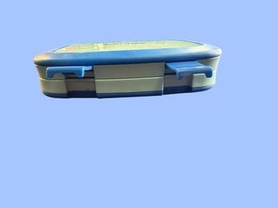 Bento Lunch Box 5 Compartment Leakproof Meal Prep Container Teal Blue Tan - Thumbnail 10