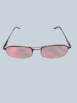 Modern Glenn by Modern Optical Eyeglass Frames - Rectangular Metal - Gold/Black