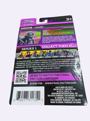 Final Faction Kharn Hive Class DRONE Series 1 Action Figure NEW Sealed - Thumbnail 2