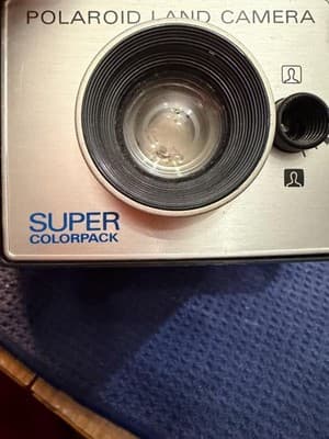 Vintage Polaroid Land Camera Super Colorpack — 1970s Instant Film & Flash C - Thumbnail 8