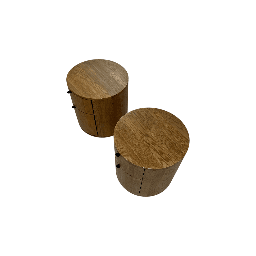 Lulu and Georgia Kono 2-Drawer Nightstand Set of 2 - Thumbnail 3