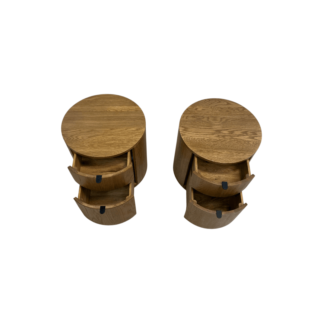 Lulu and Georgia Kono 2-Drawer Nightstand Set of 2 - Thumbnail 10