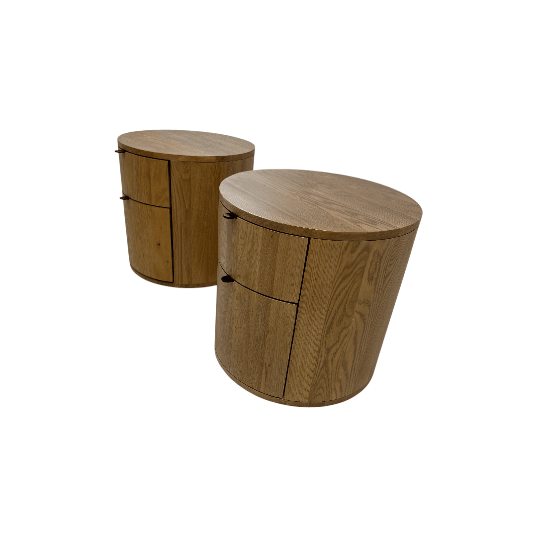 Lulu and Georgia Kono 2-Drawer Nightstand Set of 2 - Thumbnail 4