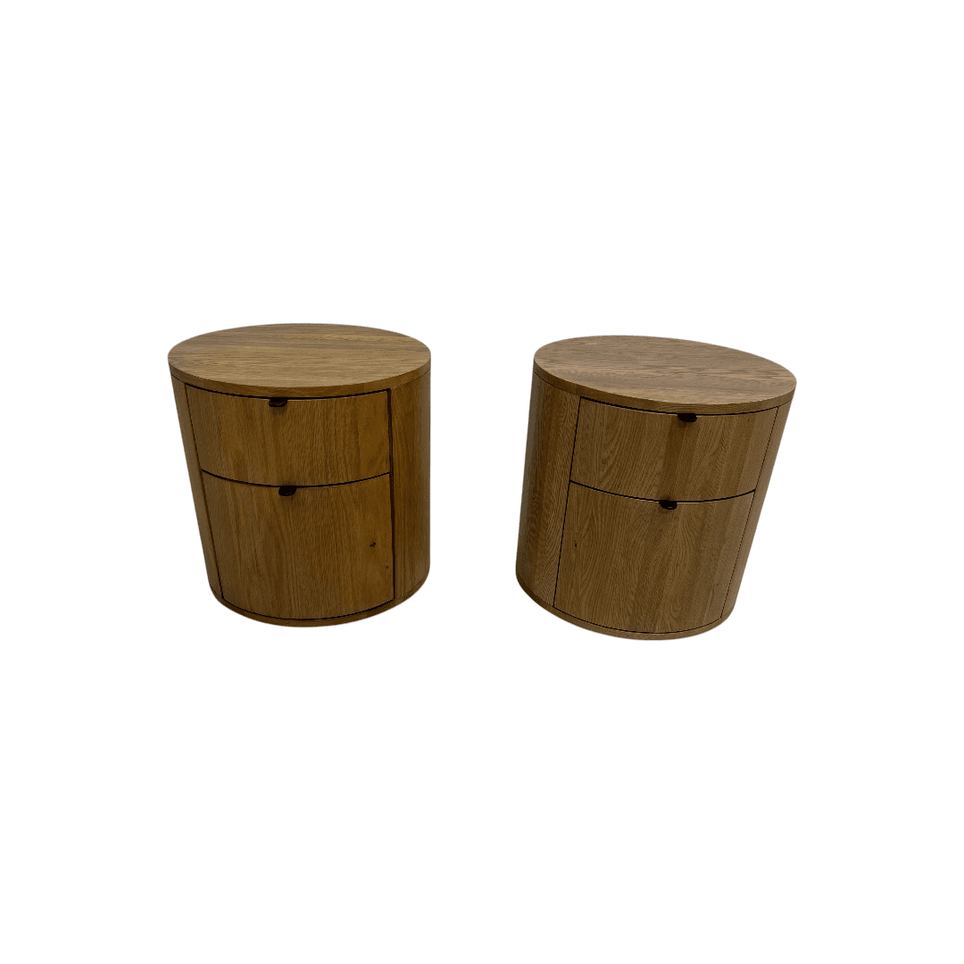 Lulu and Georgia Kono 2-Drawer Nightstand Set of 2 - Thumbnail 2