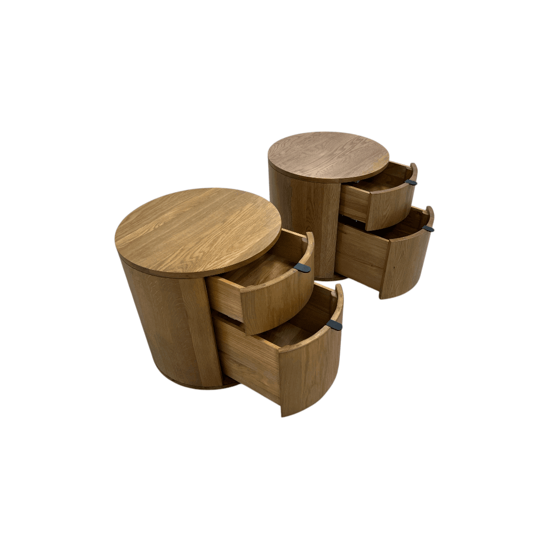 Lulu and Georgia Kono 2-Drawer Nightstand Set of 2 - Thumbnail 12