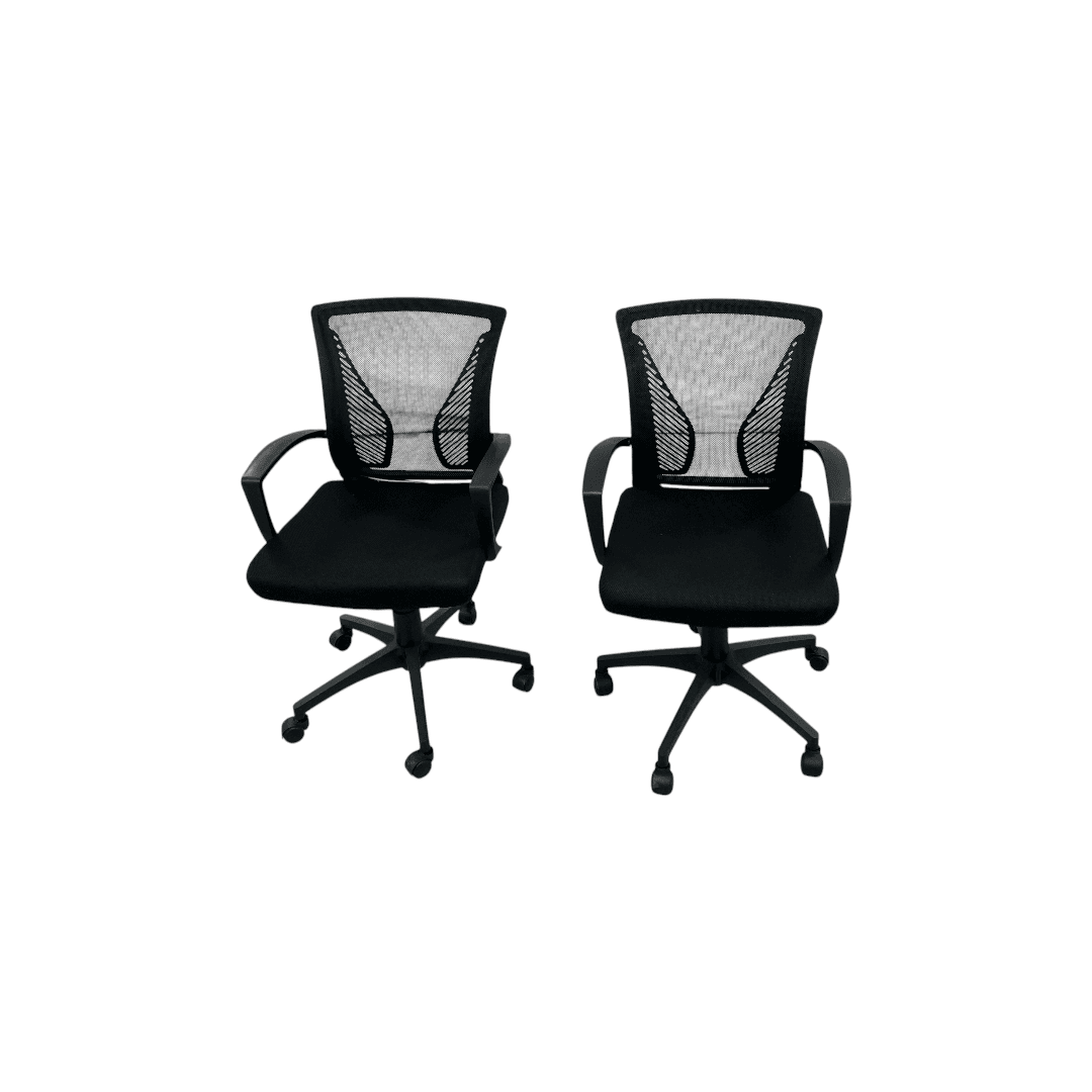 Upper Square Johannsen Polyester Blend Task Chair (Set of 2) - Thumbnail 3