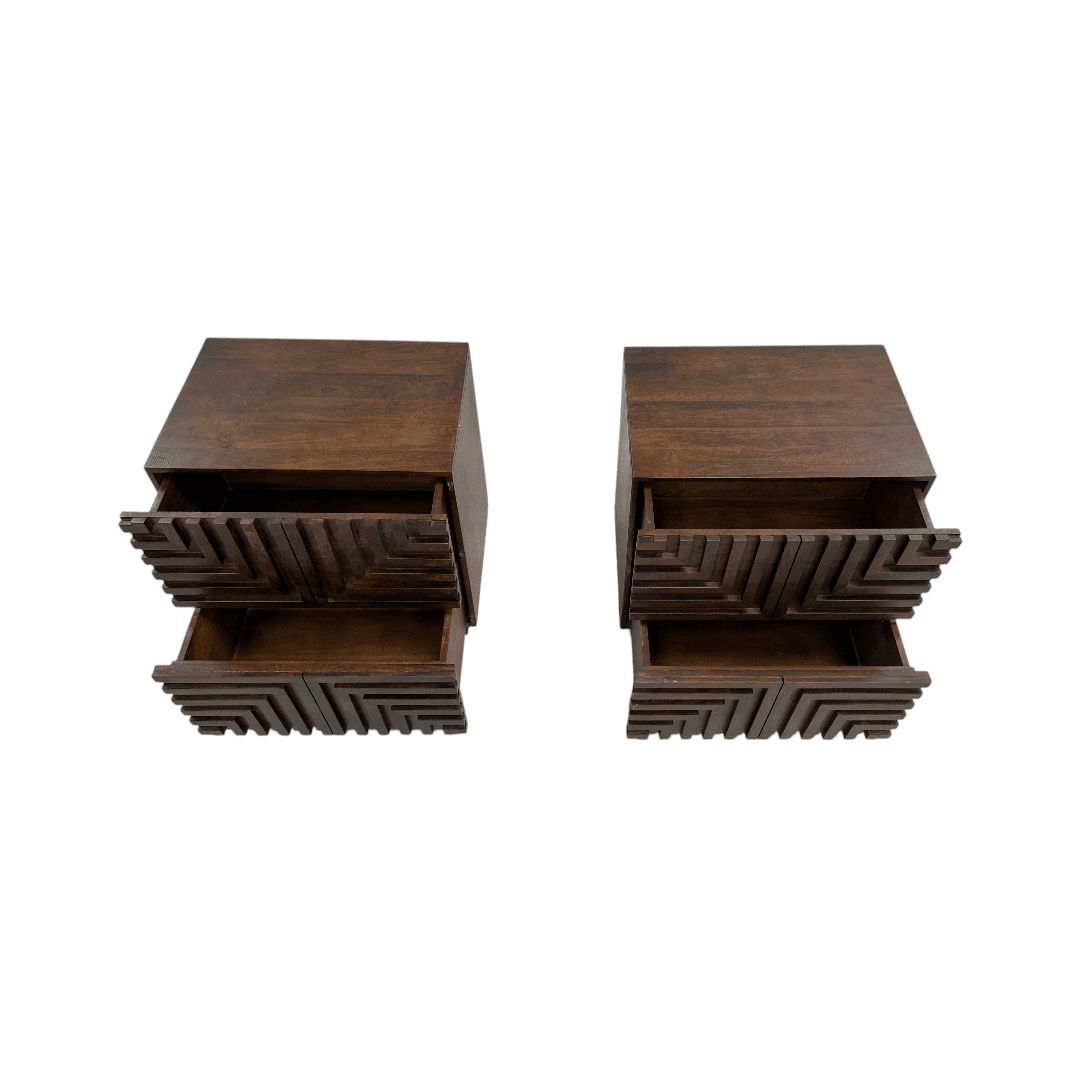 Lulu and Georgia Cinzia Nightstand Set of 2 - Thumbnail 9