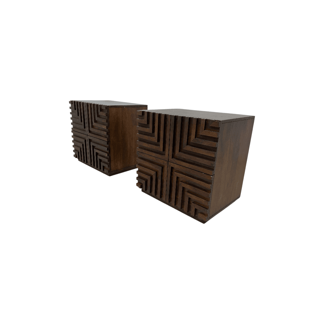Lulu and Georgia Cinzia Nightstand Set of 2 - Thumbnail 4