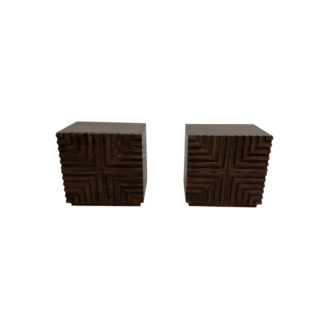 Lulu and Georgia Cinzia Nightstand Set of 2 - Thumbnail 2