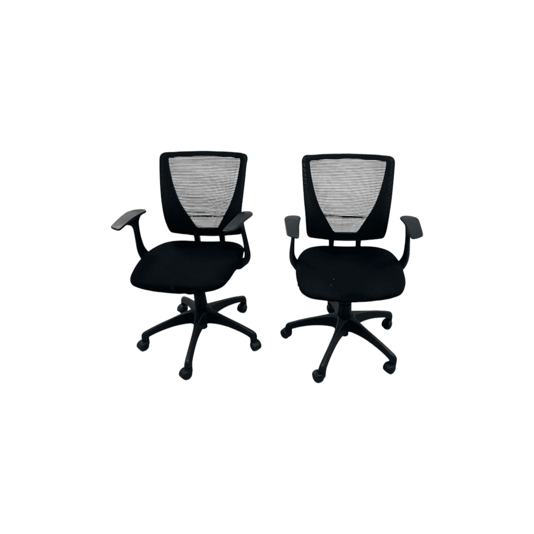 Black Office Chair Set - Thumbnail 3