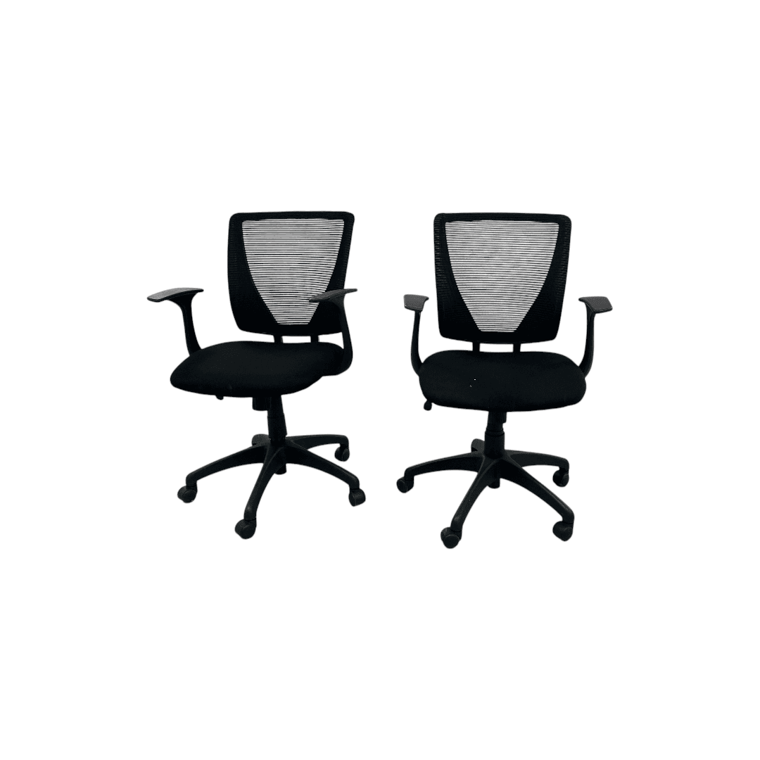 Black Office Chair Set - Thumbnail 4