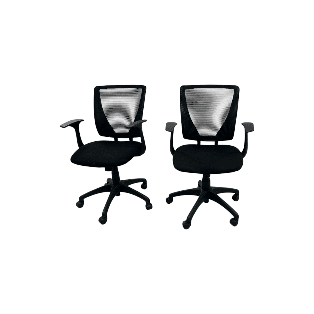 Black Office Chair Set - Thumbnail 2