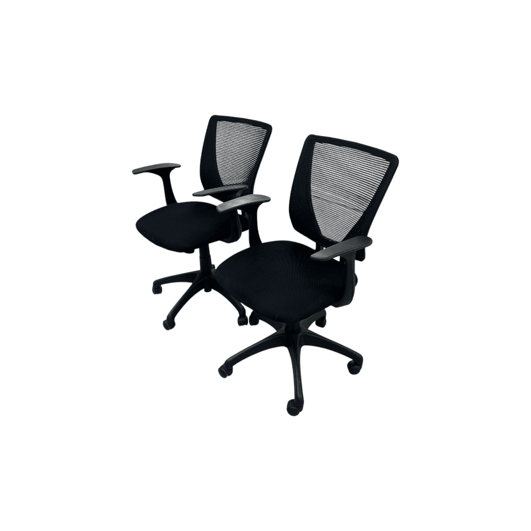 Black Office Chair Set - Thumbnail 6