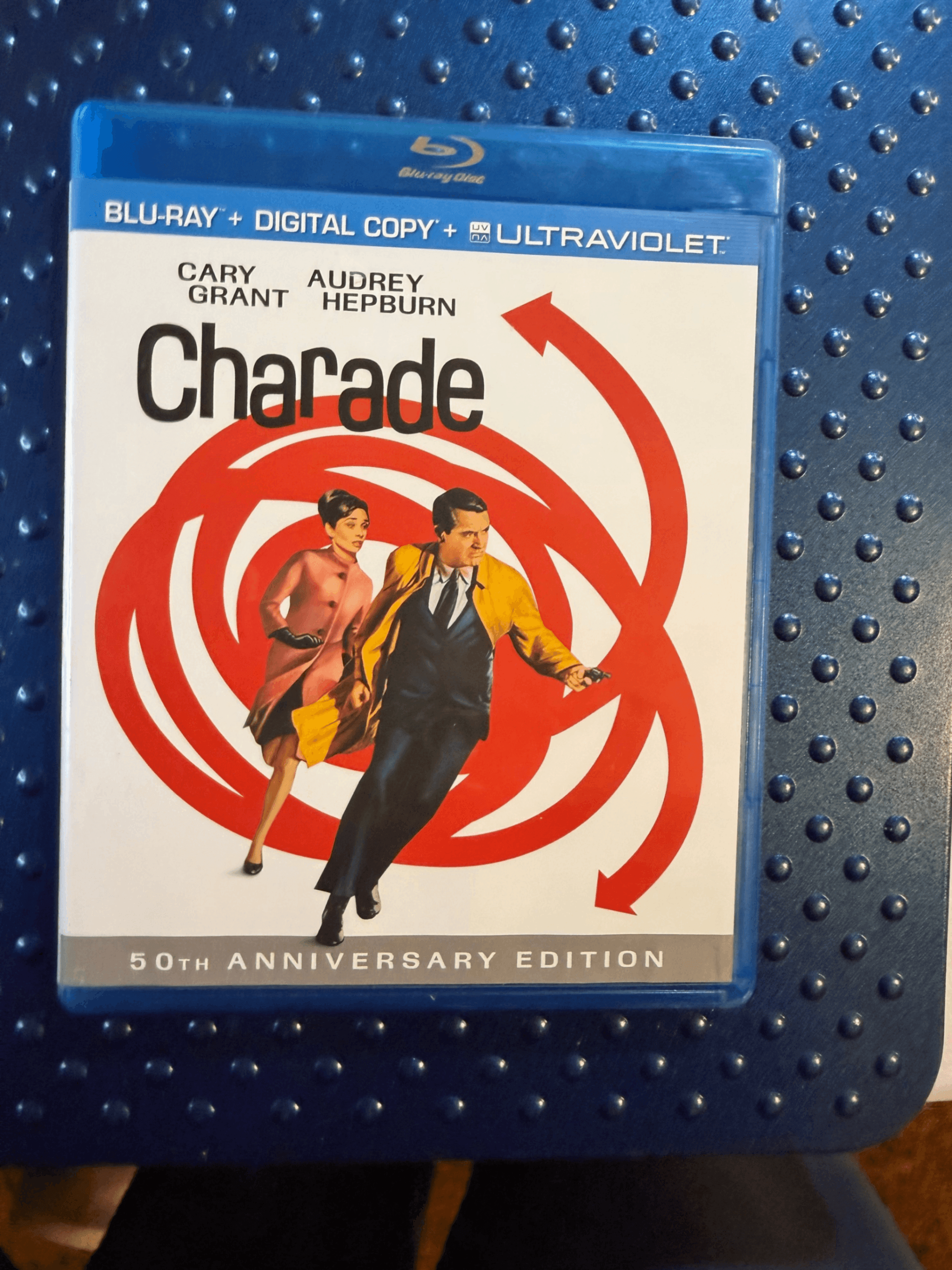 Charade Blu-ray 1963 Cary Grant Audrey Hepburn 50th Anniversary Edition