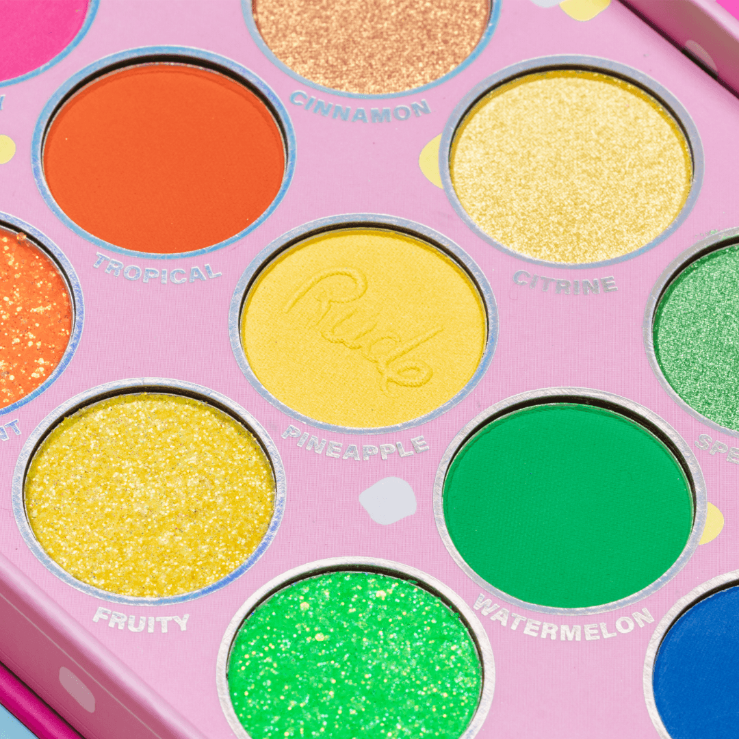RUDE COSMETICS Mentos Mixed Fruit Neon Palette - Thumbnail 4