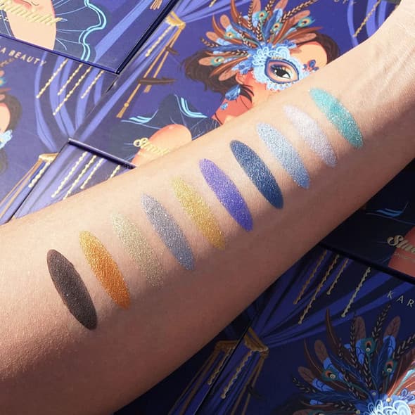 Kara Beauty PARTY GIRL 9 Color Eyeshadow Palette - Vegan - Thumbnail 7