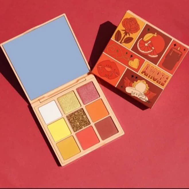Kara Beauty AMORE 9 Color Eyeshadow Palette - VEGAN - Thumbnail 4