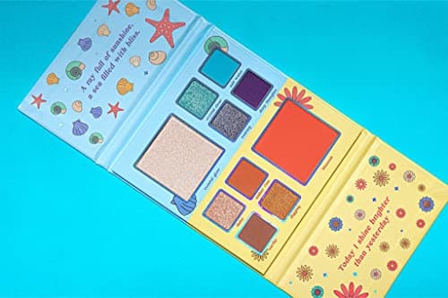 KARA BEAUTY SEA ME SHINE 3-in-1 Eyeshadow Highlight & Blush Palette - Thumbnail 2