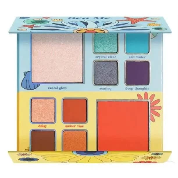 KARA BEAUTY SEA ME SHINE 3-in-1 Eyeshadow Highlight & Blush Palette - Thumbnail 6