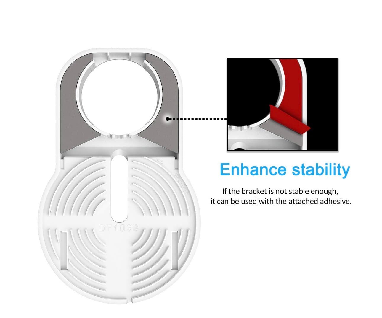 Smart Home Outlet Wall Mount Only for Google Nest WiFi Router(2nd Generation) - Easy Installation and No Cord Clutter Holder Bracket for Google 4x4 AC2200 Nest Mesh Wi-Fi Router (3-Pack) - Thumbnail 6