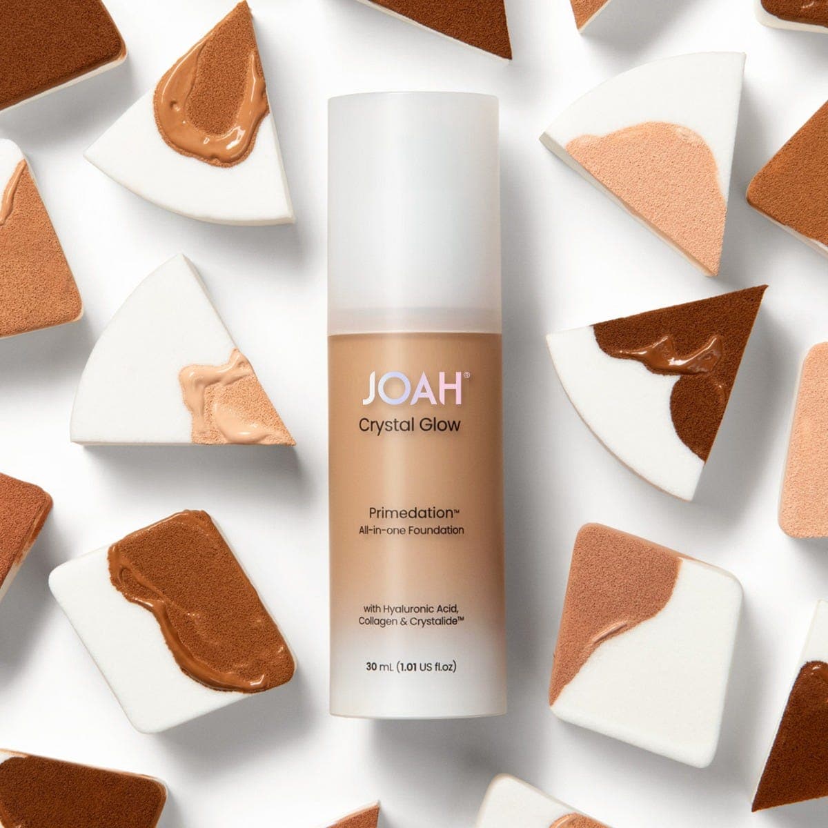 JOAH Crystal Glow Peptide-Infused Foundation_ Tan with Warm Undertones - Thumbnail 6