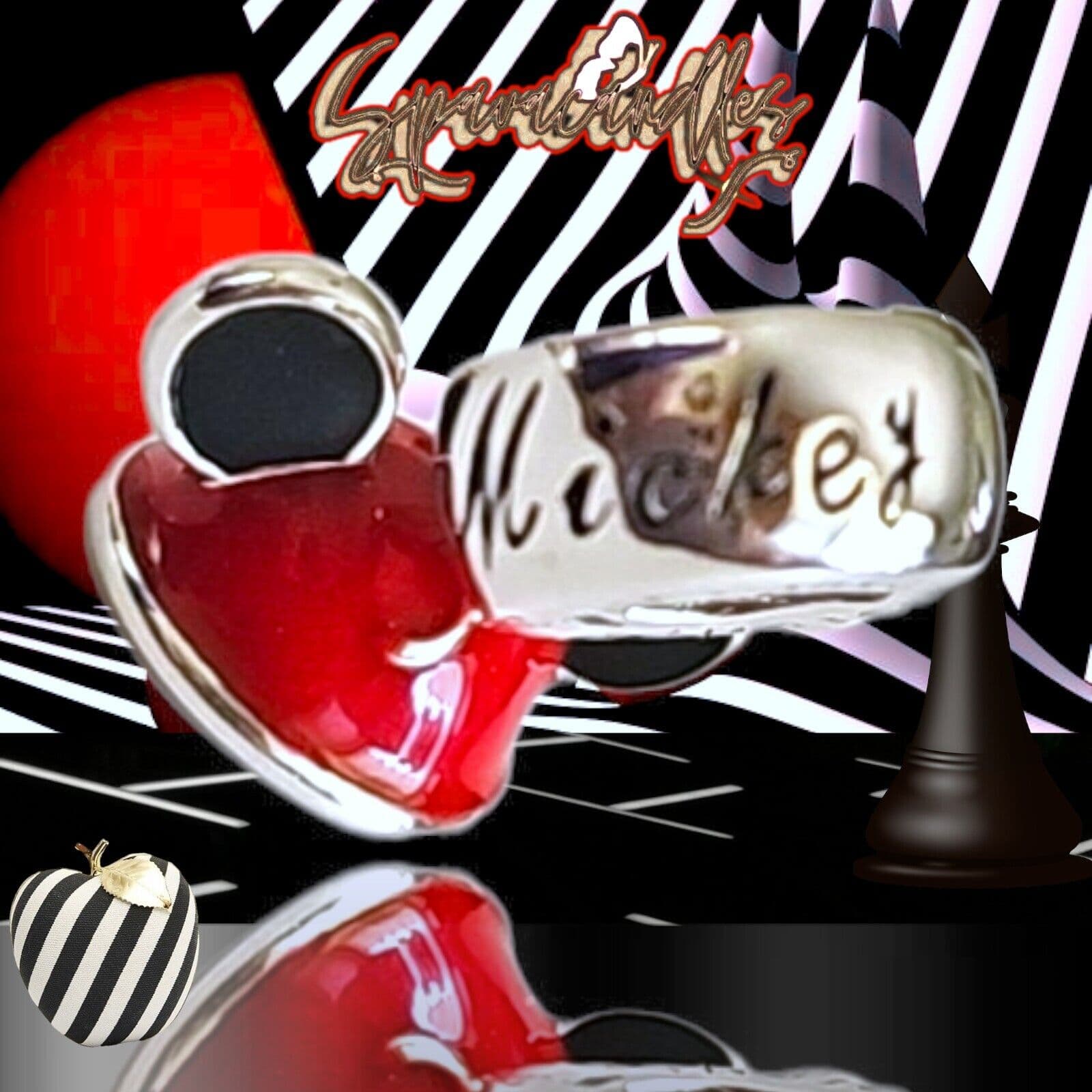 New Disney Parks Pandora Red Mickey Mouse Ear Hat Charm US seller - Thumbnail 2