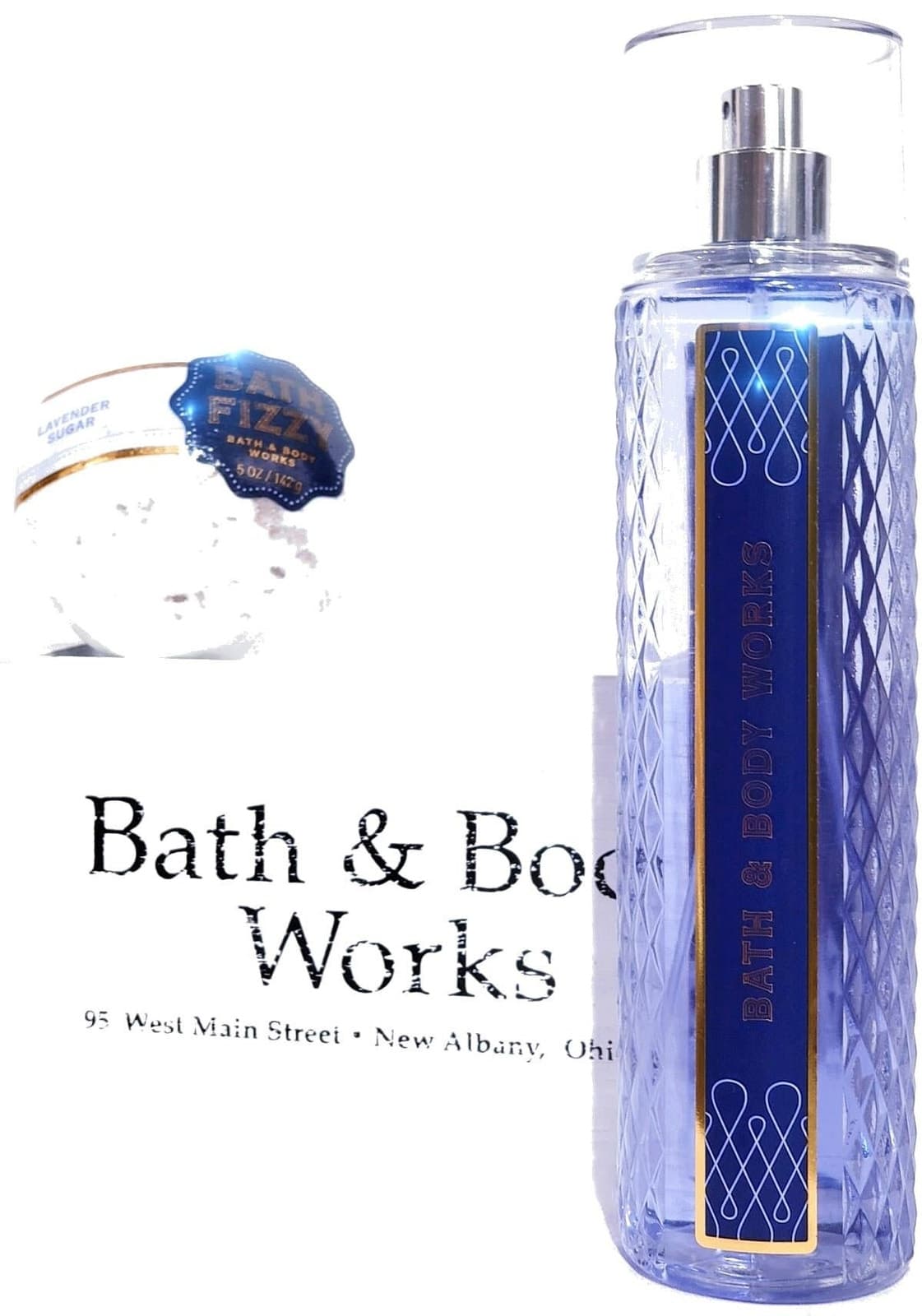 Bath & Body Works Lavender Sugar Body Mist & Cupcake Bath Bomb Set of 2 - Thumbnail 2