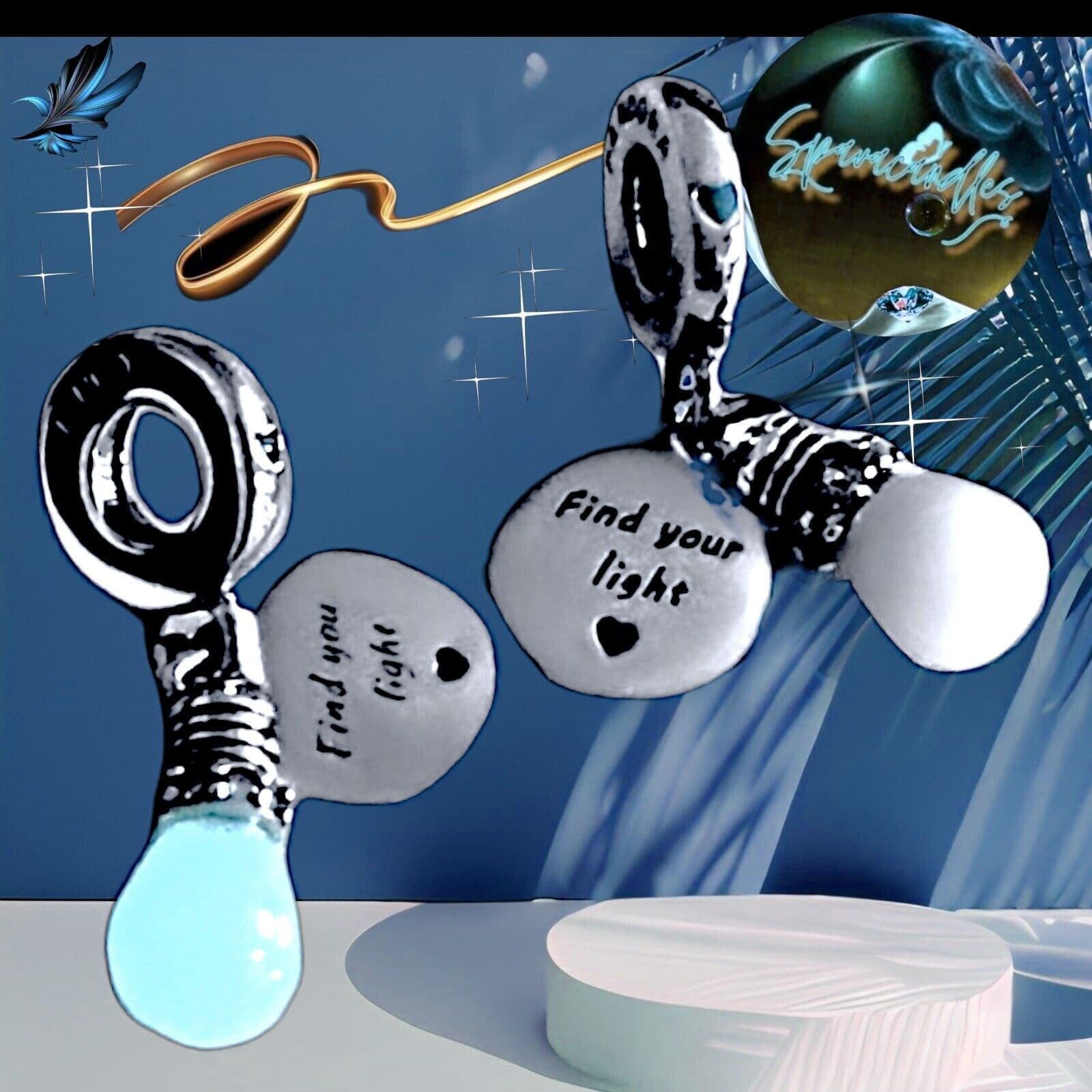 New Top Seller Pandora Glow in the dark Blue light bulb US SELLER free shippingi
