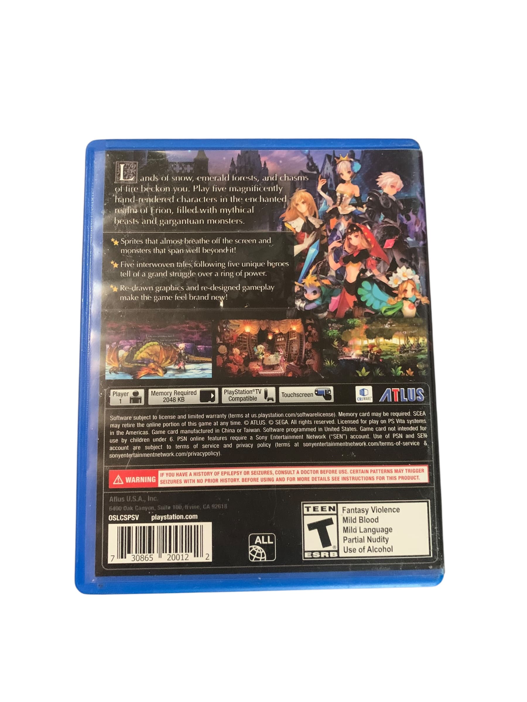 Odin Sphere Leifthrasir for PS Vita by Atlus - Thumbnail 3