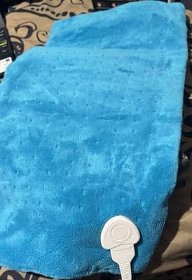 MIGHTY BLISS 12"x24" Electric Heating Pad for Muscle Pain Cramps Relief - Thumbnail 6