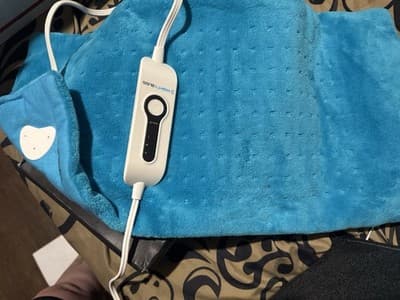 MIGHTY BLISS 12"x24" Electric Heating Pad for Muscle Pain Cramps Relief - Thumbnail 7