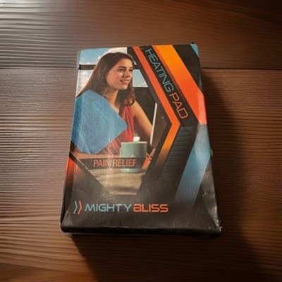MIGHTY BLISS 12"x24" Electric Heating Pad for Muscle Pain Cramps Relief - Thumbnail 5
