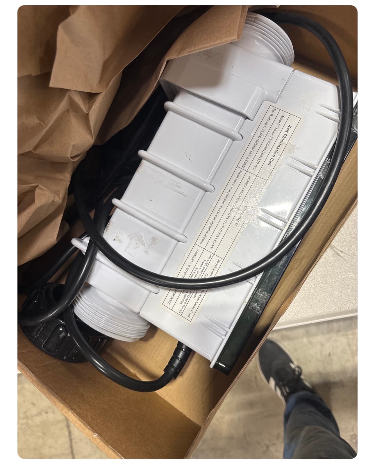 Salt Cell Replacement Fit for Pentair Intellichlor IC15 | Replaces 520888 | 15K Gallon Saltwater Chlorine Generator System for Inground Pools | Easy Install & Durable Design - Thumbnail 9