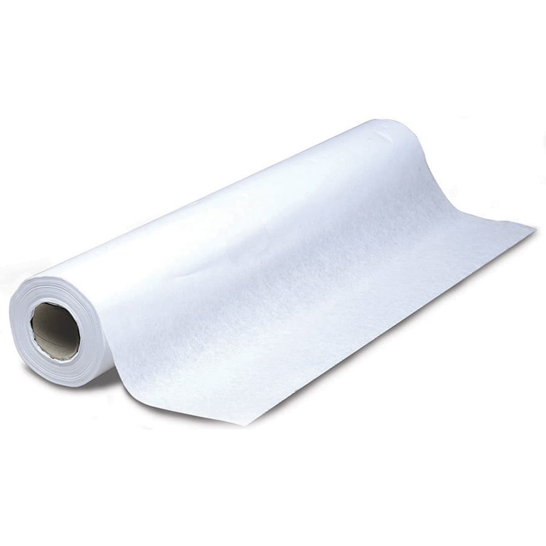 AMMEX Changing Table Papers, 18 Inches, Clear, 12 Rolls/Case