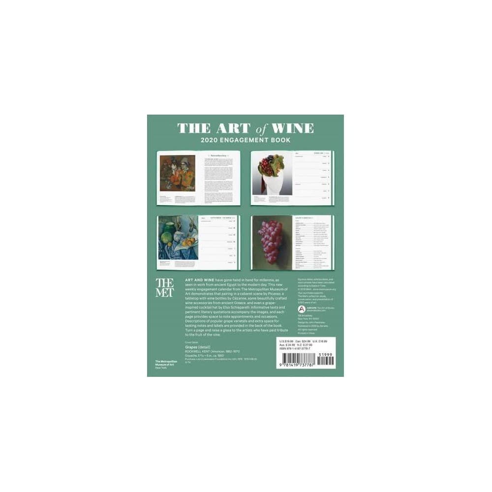Art of Wine 2020 Engagement Book