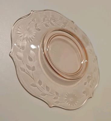 Vintage Pink Lancaster Jubilee Salad Plate 8.5 inches