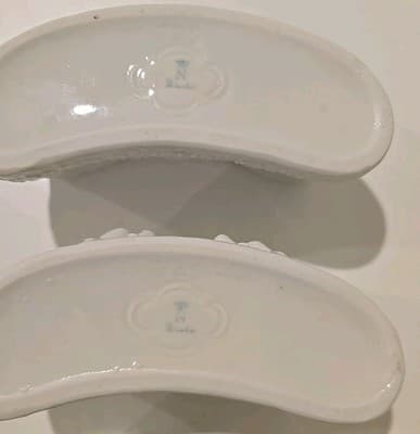 Set of 3 DRESDEN CHERUB Centerpieces Table Display Florals/ Plants PORCELAIN - Thumbnail 10