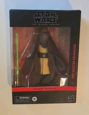 Star Wars The Black Series Jedi Master Kelnacca The Acolyte 6" Action Figure NIB
