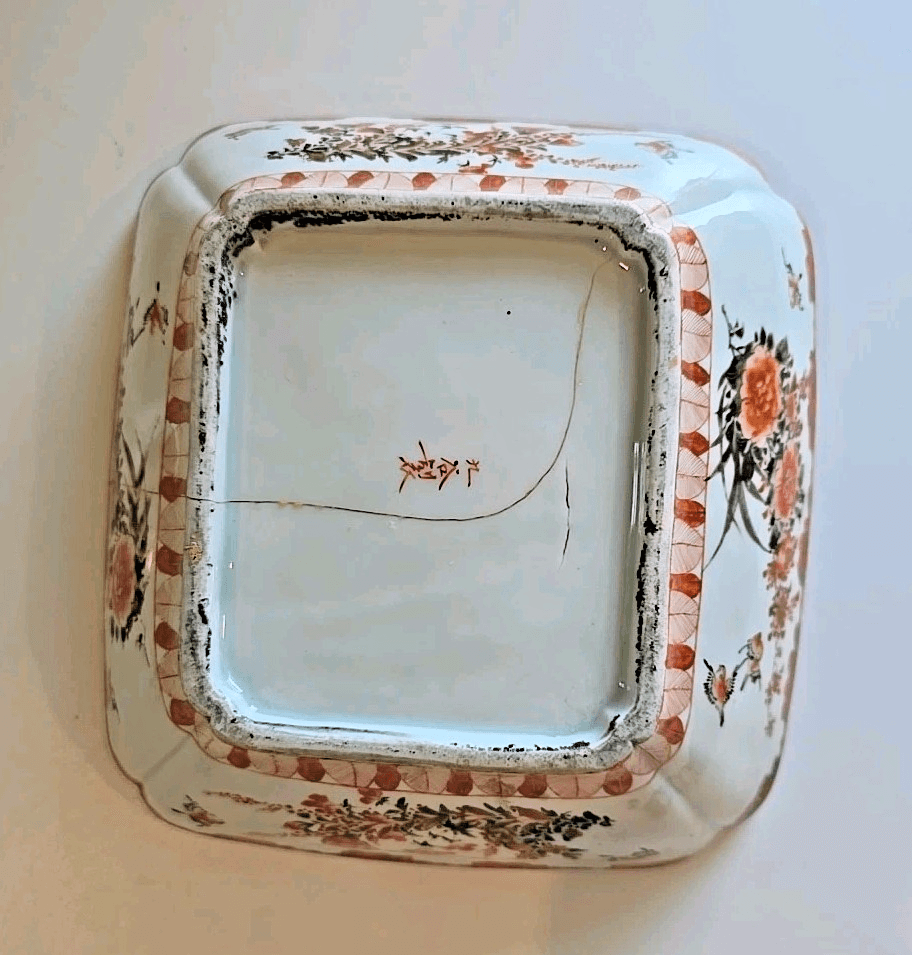 Antique 18C Large Tureen Qing Chinese Porcelain Chine de Commande Sepia READ - Thumbnail 9